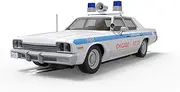 [Scalextric] Scalex 1:32 Scale Chicago Police Blues Brothers Dodge Monaco Car, White