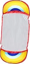 Vaguelly Flatable Floating Hammock Portable Swimming Mat Head and Footrest PVC Material Easy Deflation for Storage