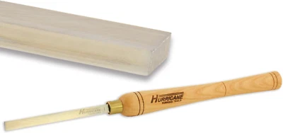 HTT-117, High Speed Steel, 1/2" Square Scraper for Woodturning