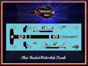 1/64 '67 Camaro Gulf 'Black' Decal SCR-0361C