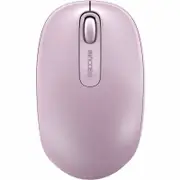 Microsoft Wireless Mobile 1850 Mouse - Light Orchid - Scroll Wheel
