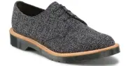 Dr. Martens Doc MIE England Black Melange Silk Lester Shoe US 13, EU 47, UK 12