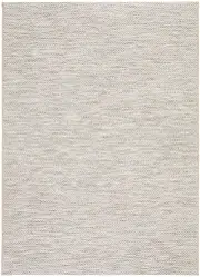 Tash Natural Diamond Patterned Outdoor Rug