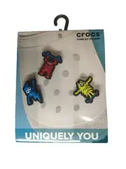 RARE Crocs Little Monsters Charms Set of 3
