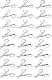 24-Pack 3.5" Folding Scissors Emergency Pocket Travel Stainless Craft First Aid