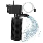 Aquarium Internal Filter for 30-100 Gallons, Ultra-Quiet Fish Tank Filters 18W