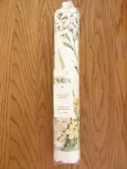 Williams Sonoma Spring Bloom Table Runner - Floral,Flowers-White,Blue,Purple-New