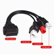 Motorcycle OBD2 Diagnostics Connector Cable For Yamaha 3PIN 4PIN 6PIN 3in1
