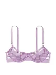 Victoria's Secret Lilac Strappy Very Sexy Bond Girl Harness Lilac Bra Set 34C