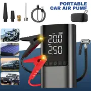 3000A Car Jump Starter Battery Booster Charger Power Bank Pack Air Compressor