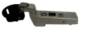 Blum B75T4300 Clip Hinge Glass Door Top Inset Screw-on Black