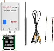 Peakloong 1.2G 1.3G 3W VTX+1.2G FPV VRX 3000mw 9-Channel High Power FPV Video Transmitter PAL/NTSC for FPV Long Range RC Drone