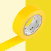 Masking Tape MT 1,5 CM Plain Yellow Sun