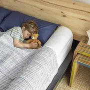 BANBALOO | Toddler Bed Guard - Premium Green Model | Anti-Fall Bed Barrier for Toddlers | Eco-Friendly Bed Bumper | Sustainable Bed Bumper | King/Queen/Twin Bed Bumper | Bed Protector for Kids