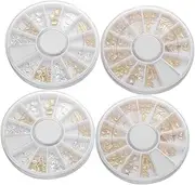 OATIPHO Lovely Nail Art Stickers of DIY Manicure Supplies with Assortment Themes for Creative Nail Art Designs