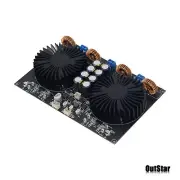 600W+600W Class D Digital Amplifier Board 2.0 Power Amp w/ Heat Sinks YJ-TPA3255