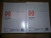 (36 Pack) True Red College Ruled Filler Paper 8" x 10-1/2" 120 Sheets (TR37427)
