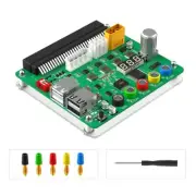 Power Supply Breakout Board with Adjustable Voltage Knob and 3.3v/5v/12v /USB