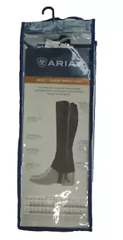 Ariat Suede Breeze Half Chaps Style 10020119 13.5 in Calf Size XST 13.5" Black