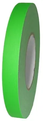 T.R.U. Superior Performance Fluorescent Duct Tape Fluorescent Green 1/2" X 60 Yd