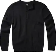 Brandit Armee Pullover, black, Size S for Men