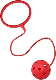 Skip Ball Ankle Toy, Assorted Colors Rotating Soft Single-Leg Swing Jumping Ring, Coordination Fitness Sports Ball Outside Exercise Skipping Toy for Boys Girls