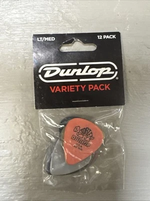 Dunlop PVP101 Guitar Pick LT/MD Variety Pack, 12 Pack Picks