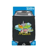 Munich Bavaria Germany Country Flag Destination - Cooler Holders Stubby Holder