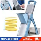 New Slicer Adjustable Vegetable Chopper Mandoline Slicer Julienne Cutter Safe AU