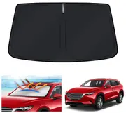 WindScreen Sun Shade for Mazda CX-9 2016-2024 Blocks UV Rays Foldable Custom Wind Screen Sun Visor Protector CX9 Accessories