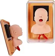 Child and Baby Airway Intubation Trainers, Advanced Neonatal Tracheal Manikin, PVC Pediatric Intubation Model, First Aid Oral/Oral Nasal Management Trainer