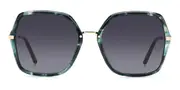 Carolina Herrera HER 0217/S GC1/9O Women’s Sunglasses Green Size 57