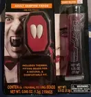 Happy Halloween Costume Make Up Fake Blood & Vampire Fangs