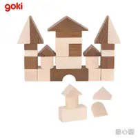 在飛比找蝦皮購物優惠-★童心園【goki】原色風格積木  幾何造型積木 積木 建構