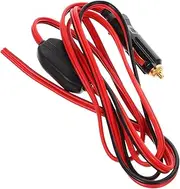 LOORGVEL Cigarette Lighter Extension Cord Heavy Duty Power Cable with Switch for Car Inverter Air Pump Electric Cup Broad Compatibility Ample for Convenient Use