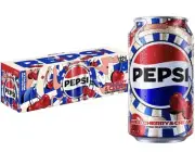 Pepsi Cola Wild Cherry & Cream Soda, 12 Pack of 12 fl oz Cans