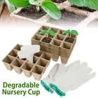 Plant Starter Tray Nursery Pot Garden Plant Trays Seedling Germination xilFo