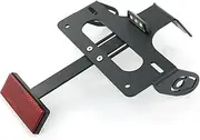 Fender Eliminator Tail Tidy Compatible With Kawasaki ZX-6R 2009-2018 ZX-10R 2008-2010 Rear License Number Plate Frame Holder Bracket