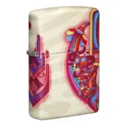 Zippo Refillable Metal Constructed Windproof Design Trippy Design Lighter