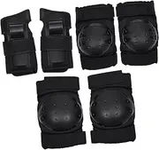 6pcs/Set Protective Gear Kids Wrist Brace Wrist Guards for Roller Skating Kids Adult Skateboard Children Wrist Guards Skateboard Protectors Safety Gear for Roller Skates Elbow Pad