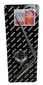 MAGMA MARINE KETTLE GRILL BOAT FLUSH DECK ROTATING SOCKET MOUNT A10-126