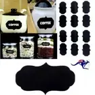 120 Chalkboard Blackboard Sticker Labels Craft Kitchen Jar pantry herbs spices