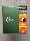 Elixir Strings 14077 Nanoweb - 45 | 105 Electric Bass Strings | New ! +Free Ship
