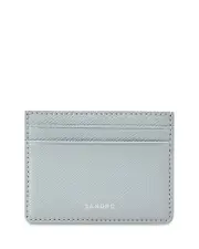 Sandro Saffiano Leather Card Case