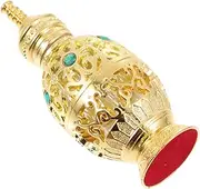 AUTSUPPL 10ml Refillable Vintage Perfume Bottle Golden Pineapple Design Perfect for Room Decor Present
