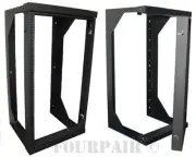 2ft Professional 12U Wall Mount Swing Out Network IT Data Server Rack 25" Depth