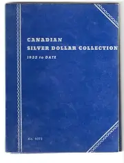 Whitman Coin Folder 9073 Canadian Silver Dollars 1935 to Date