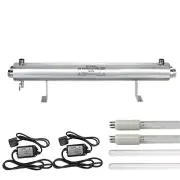 UV - Commercial Ultra Violet Ray Sterilizer 110w, 24GPM Sterilizer Large Power