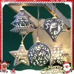 聖誕樹串燈掛件 麋鹿串燈掛件 LED電池燈掛件 聖誕節商場掛件 聖誕節櫥窗掛件 聖誕節裝飾品 掛件XAN