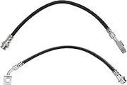 TRQ Rear Brake Hose Set Compatible with 2008-2017 Buick Enclave 2009-2017 Chevrolet Traverse 2007-2016 GMC Acadia 2017 Acadia Limited 2007-2010 Saturn Outlook
